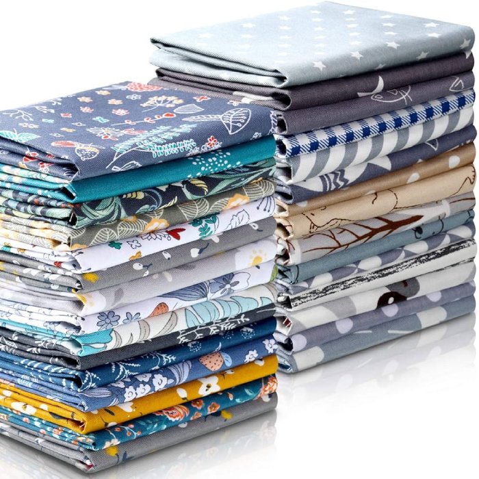 Cotton Fabric Bundle for Sewing